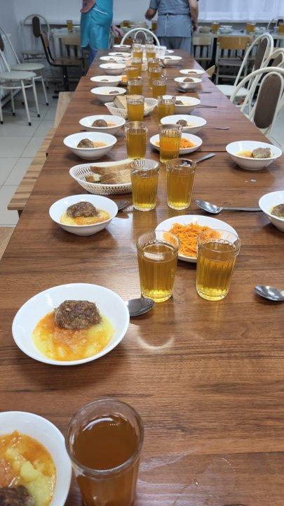 Бүгінгі ыстық тамақ