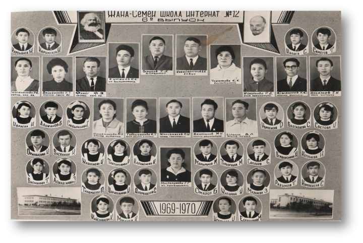 1969-1970 оқу жылының түлектері