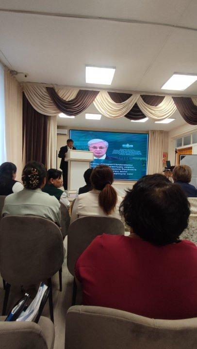 2025 жылғы 8 қыркүйекте Парламент палаталарының бірлескен отырысында Мемлекет басшысы Қасым-Жомарт Тоқаевтвң Қазақстан халқына дәстүрлі жыл сайынғы жолдауын ұжым болып бірге тыңдады.