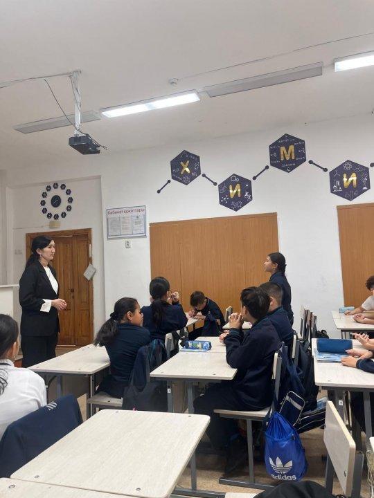 5-6 сыныптар арасында “Менің болашақ мамандығым”атты тренинг өтті.