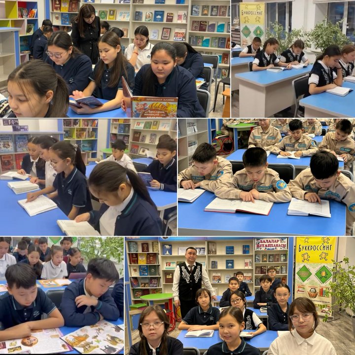 📚 «Адал азамат» біртұтас тәрбие бағдарламасы аясындағы «Балалар кітапханасы» жобасы ерекше қарқынмен жалғасуда!