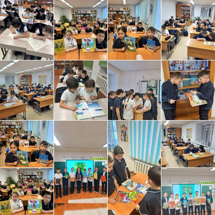 📚 «Адал азамат» біртұтас тәрбие бағдарламасы аясындағы  «Балалар кітапханасы» жобасы жалғасуда!