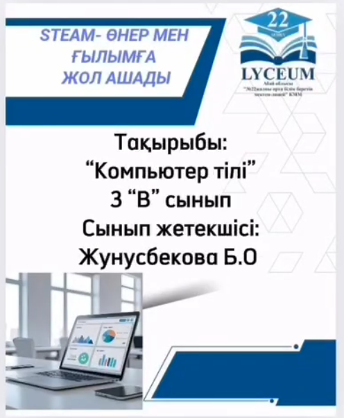STEAM жобасы
